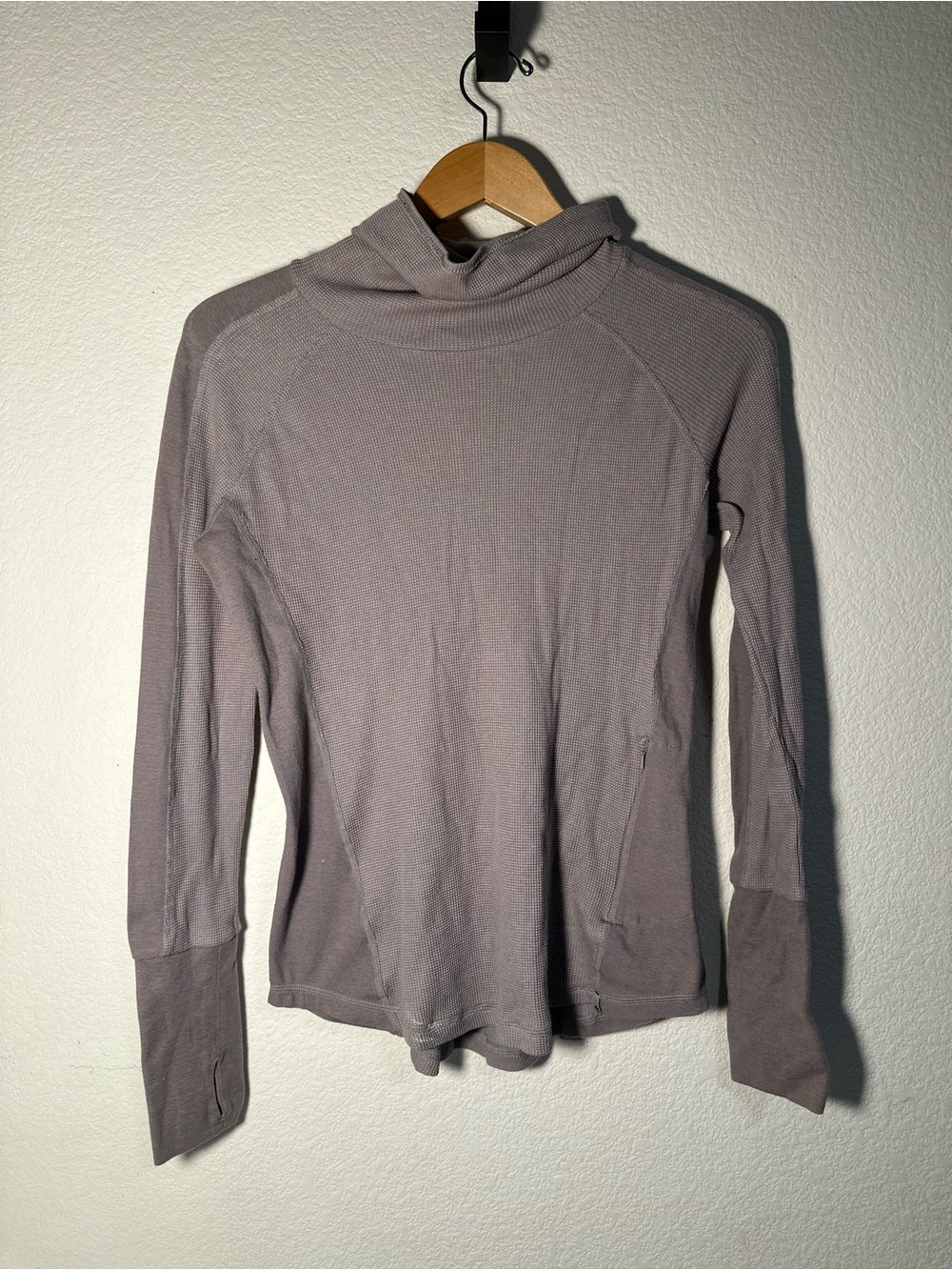 Mountain Hardwear Waffle-Knit Hooded Thermal
